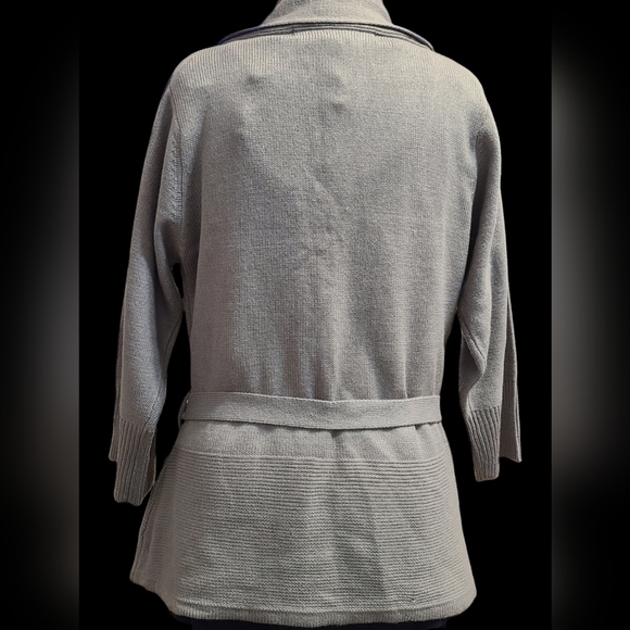 Stephanie Ragers size XL gray cardigan sweater - Picture 3 of 8